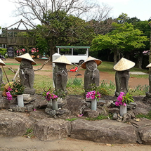 Nokonoshima Island Park: Figuren (Foto: copright 2016 fduprel)