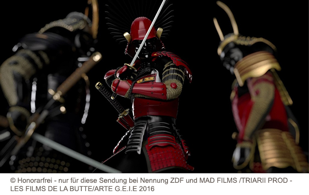 Dokumentation "Schlacht der Samurai" (© Honorarfrei - nur für diese Sendung bei Nennung ZDF und MAD FILMS /TRIARII PROD - LES FILMS DE LA BUTTE/ARTE G.E.I.E 2016)